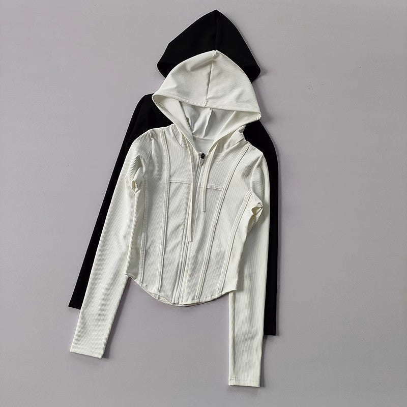 Women's Workout Clothes Sports Top Running Jacket