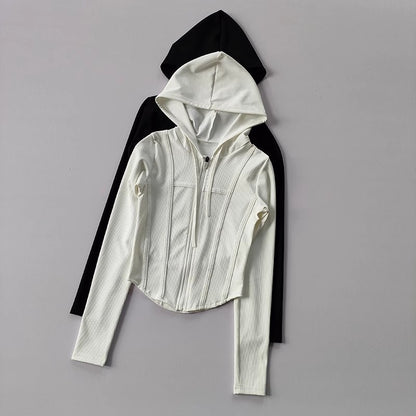 Women's Workout Clothes Sports Top Running Jacket